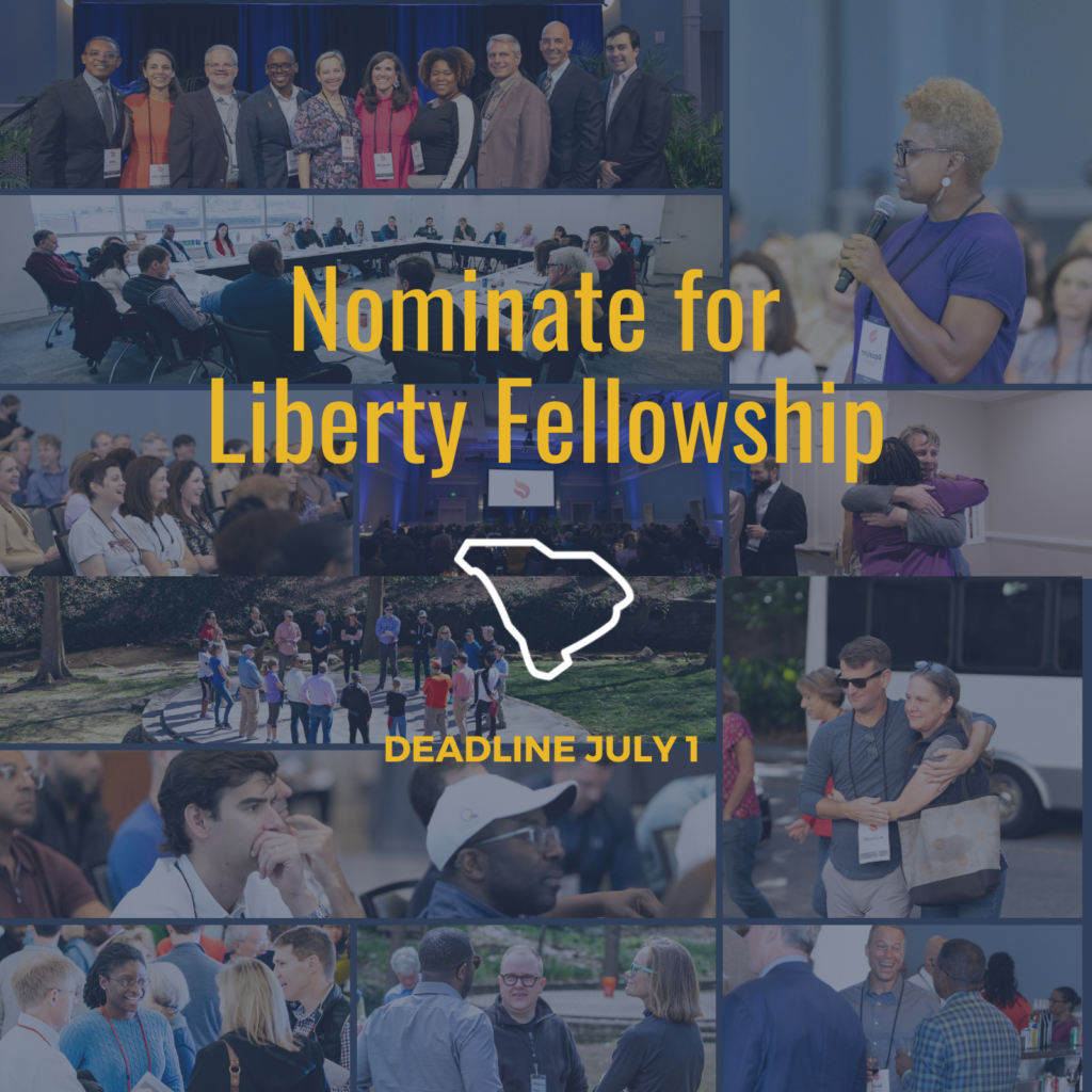 Deadline for Liberty Fellowship nominations July 1